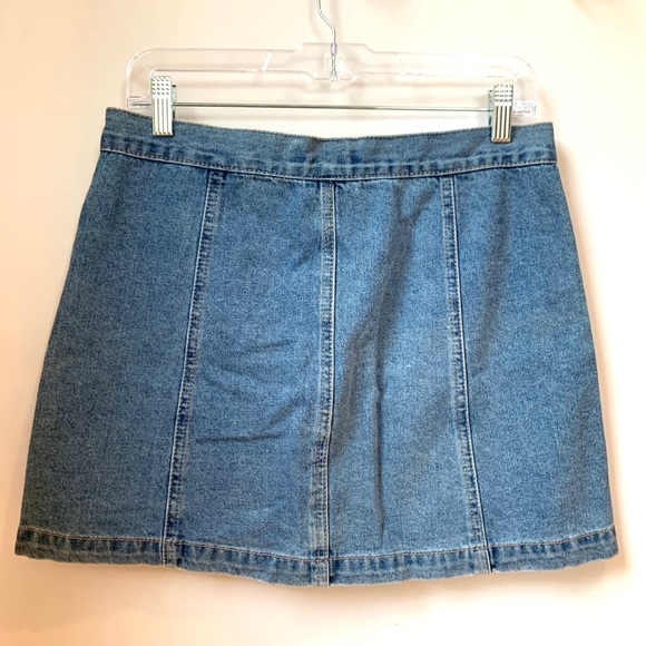Forever 21 Mini Denim Skirt W 28 - Picture 2 of 4